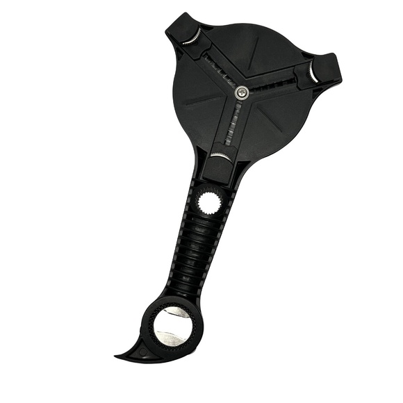 Kuhn Rikon 5-in-1 Multi Purpose Jar & Bottle Opener Black NEW K51429 - Picture 2 of 4